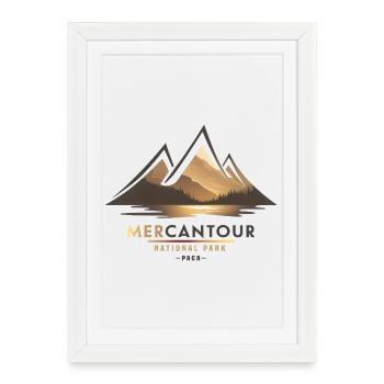 Mercantour National Park Southern Alps Valley - Framed poster (27 × 37 cm) - white - Front