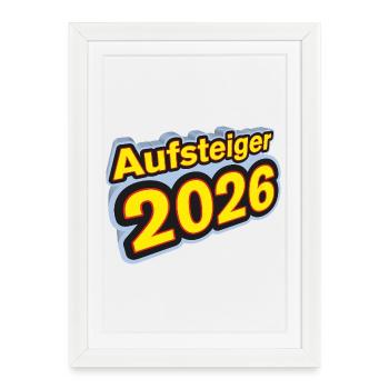 Promu Promotion 2026 - Affiche encadrée (27 × 37 cm) - blanc - Devant