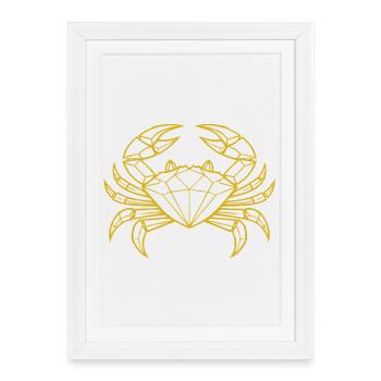 Cancer – Protection & Strength - Framed poster (27 × 37 cm) - white - Front