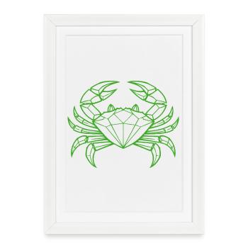 Cancer – Protection & Strength - Framed poster (27 × 37 cm) - white - Front