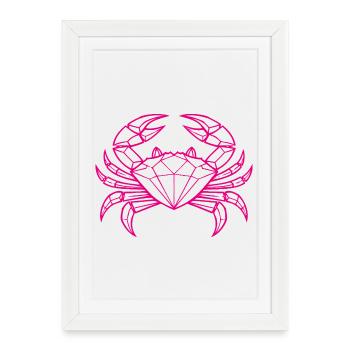 Cancer – Protection & Strength - Framed poster (27 × 37 cm) - white - Front