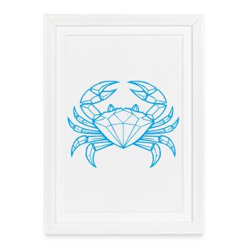 Cancer – Protection & Strength - Framed poster (27 × 37 cm) - white - Front