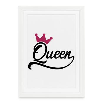 women power - Framed poster (27 × 37 cm) - white - Front