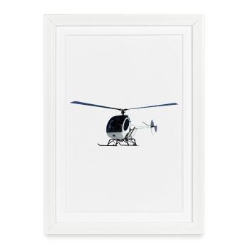Suisse 300 - Affiche encadrée (27 × 37 cm) - blanc - Devant
