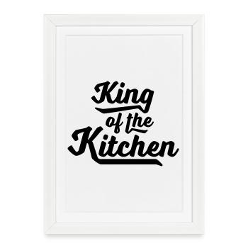 Cook - Framed poster (27 × 37 cm) - white - Front