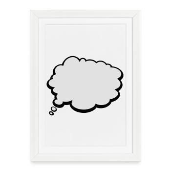 2541614 15422398 - Affiche encadrée (27 × 37 cm) - blanc - Devant