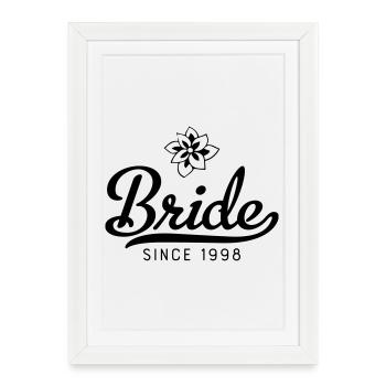 Married for 25 years - Framed poster (27 × 37 cm) - white - Front