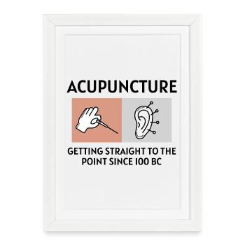 Licensed TCM Practitioner Expert Historical - Framed poster (27 × 37 cm) - white - Front