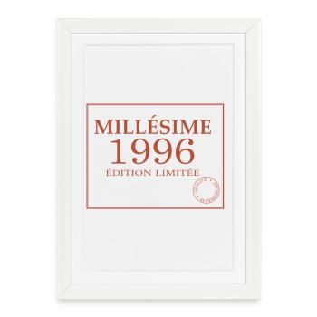 Millésime 1996 30 ans Anniversaire Vintage Cadeau. - Affiche encadrée (27 × 37 cm) - blanc - Devant
