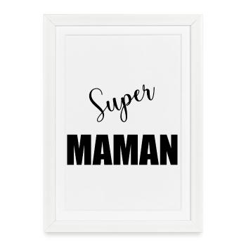 NOËL. ANNEE. ANNIVERSAIRE. RETRAITE. PAPA. MAMAM. - Affiche encadrée (27 × 37 cm) - blanc - Devant