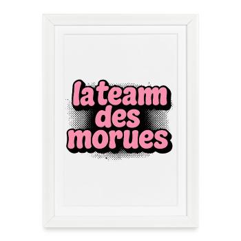 The Cod Team - Framed poster (27 × 37 cm) - white - Front