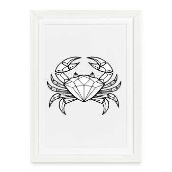 Cancer – Protection & Strength - Framed poster (27 × 37 cm) - white - Front