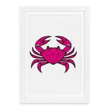 Cancer – Protection & Strength - Framed poster (27 × 37 cm) - white - Front