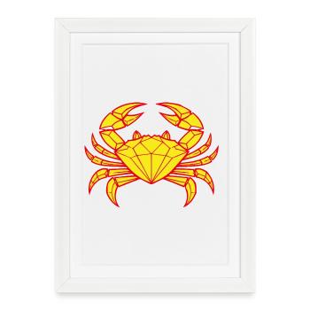 Cancer – Protection & Strength - Framed poster (27 × 37 cm) - white - Front