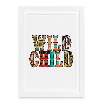 Wild Child - Framed poster (27 × 37 cm) - white - Front