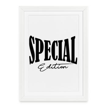 Chemise Tuner édition spéciale - Affiche encadrée (27 × 37 cm) - blanc - Devant