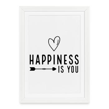 fully in love - Framed poster (27 × 37 cm) - white - Front