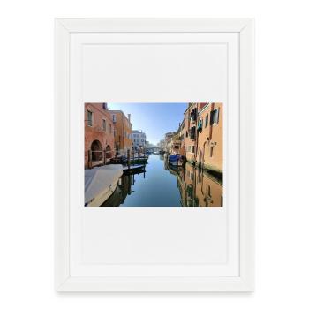 La Petite Venise - Affiche encadrée (27 × 37 cm) - blanc - Devant