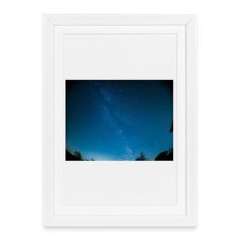 Voie Lactée - Affiche encadrée (27 × 37 cm) - blanc - Devant