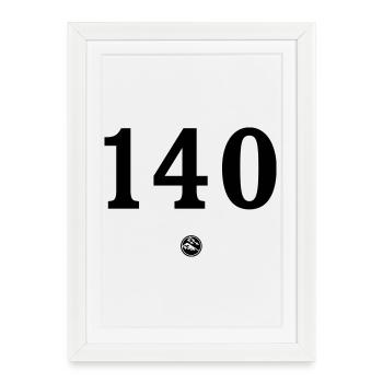RG-1402 - Framed poster (27 × 37 cm) - white - Front