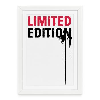Limited Edition - Framed poster (27 × 37 cm) - white - Front