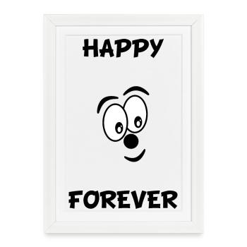 HUMOUR. CITATION. MESSAGE. RETRAITE. ANNIVERSAIRE. - Affiche encadrée (27 × 37 cm) - blanc - Devant