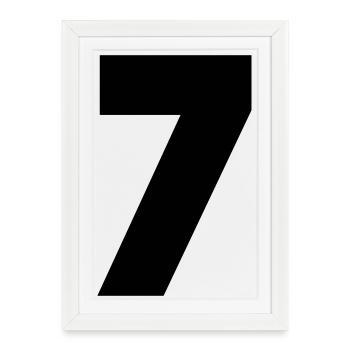 7 - Framed poster (27 × 37 cm) - white - Front
