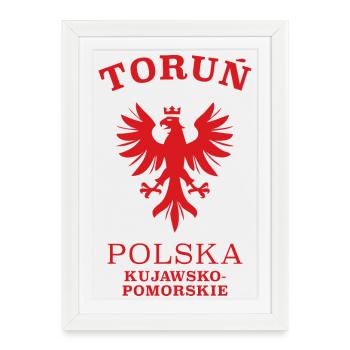 TORUN, Polen, Polska, Pologne - Affiche encadrée (27 × 37 cm) - blanc - Devant