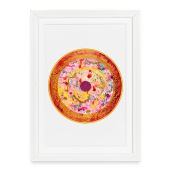 Stargate Healing of Pain - Sonja Ariel - Framed poster (27 × 37 cm) - white - Front