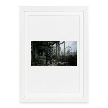 Wasteland Ranger in Ödnis - Framed poster (27 × 37 cm) - white - Front