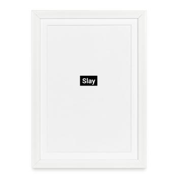 slay jugendwort preach Thank You Statement - Framed poster (27 × 37 cm) - white - Front