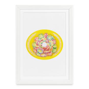 Porte des étoiles de l’ÂmeEssence Sonja Ariel von Staden - Affiche encadrée (27 × 37 cm) - blanc - Devant