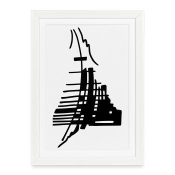 Sakura - Framed poster (27 × 37 cm) - white - Front
