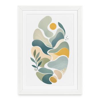 Golden Horizon - Framed poster (27 × 37 cm) - white - Front
