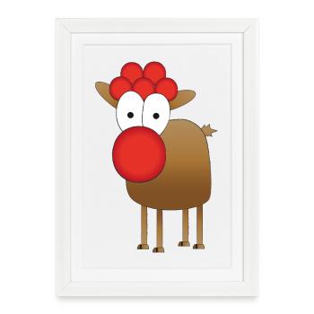 BLACK FOREST GIRLIE - Framed poster (27 × 37 cm) - white - Front
