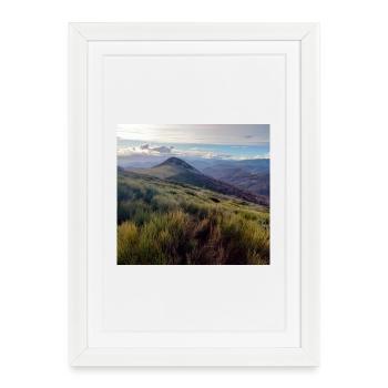 Paysage Naturel Ardèche – Photo Originale - Affiche encadrée (27 × 37 cm) - blanc - Devant