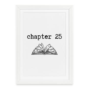 chapter 25 Birthday - Framed poster (27 × 37 cm) - white - Front