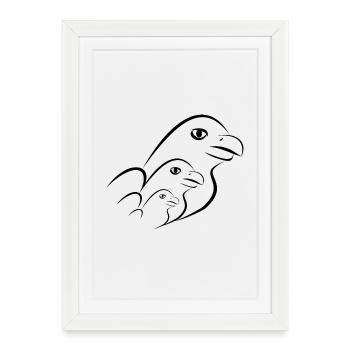 anniversary. Anniversary Decade. humor. funny - Framed poster (27 × 37 cm) - white - Front