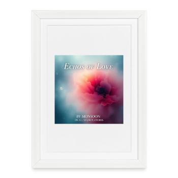 Echoes of Love by Monsoon/Mark Noone - Framed poster (27 × 37 cm) - white - Front