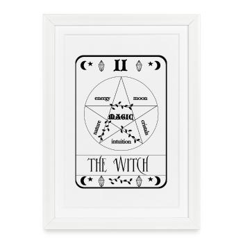 The Witch - Framed poster (27 × 37 cm) - white - Front