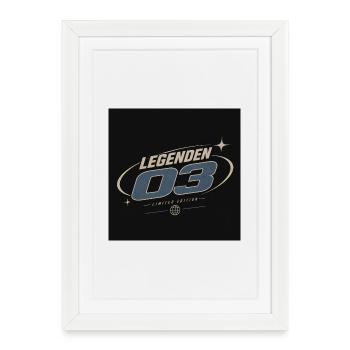 Legends 03 – Limited Edition - Framed poster (27 × 37 cm) - white - Front
