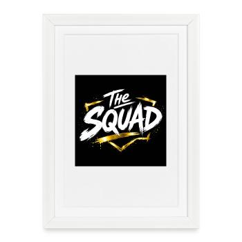 The Squad: Bold Brush Victory - Framed poster (27 × 37 cm) - white - Front
