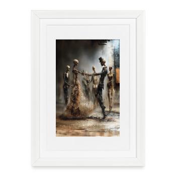 Ghost Dance - Framed poster (27 × 37 cm) - white - Front