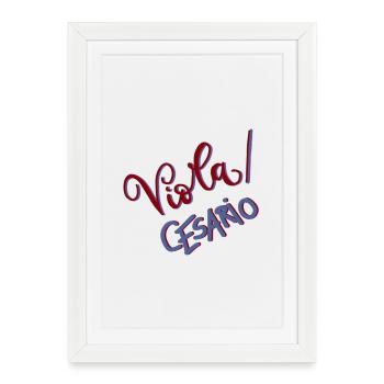 Alto/Cesario - Affiche encadrée (27 × 37 cm) - blanc - Devant