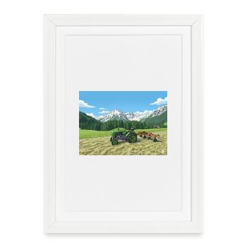 15er Steyr - Framed poster (27 × 37 cm) - white - Front