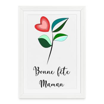 MAMIE. FÊTE DES MÈRES - Affiche encadrée (27 × 37 cm) - blanc - Devant