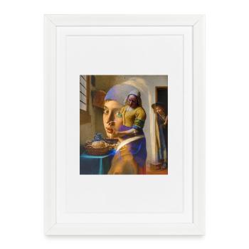 Intertwined Past and Present - Framed poster (27 × 37 cm) - white - Front