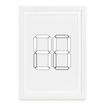 NUMBER 94 Ninety-Four Gift Digital - Framed poster (27 × 37 cm) - white - Front