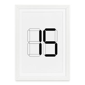 NUMBER 15 Fifteen Birthday Gift Digital - Framed poster (27 × 37 cm) - white - Front