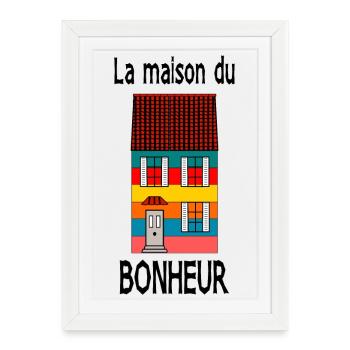 anniversary. Anniversary Decade. humor. funny - Framed poster (27 × 37 cm) - white - Front